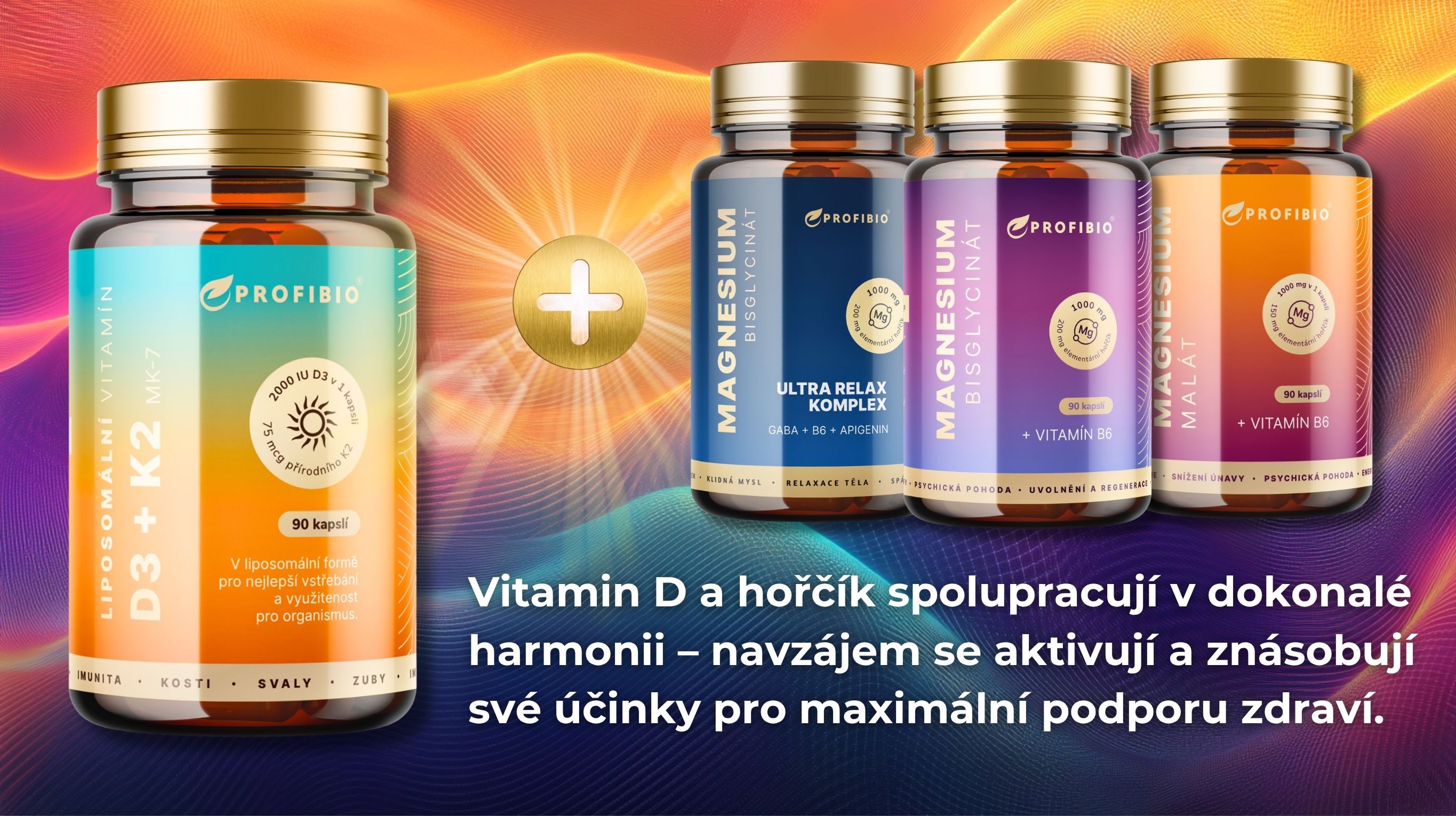 PREMIUM Liposomální Vitamín D3 + K2 MK-7, 2000 IU + 75 mcg, 90 kapslí -2